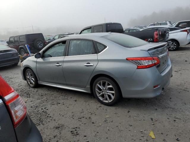 3N1AB7AP9EL627988 - 2014 NISSAN SENTRA S GRAY photo 2