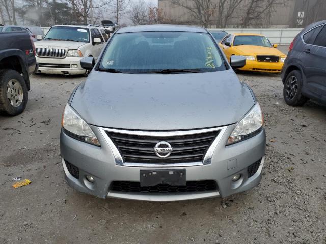 3N1AB7AP9EL627988 - 2014 NISSAN SENTRA S GRAY photo 5