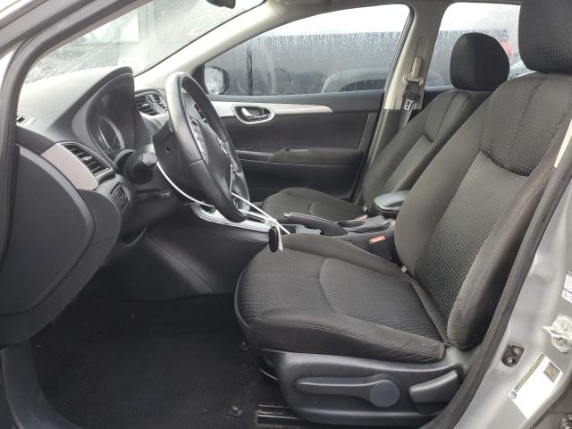 3N1AB7AP9EL627988 - 2014 NISSAN SENTRA S GRAY photo 7