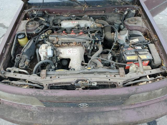 4T1SV21EXMU434615 - 1991 TOYOTA CAMRY DLX 勃艮第红 照片 11