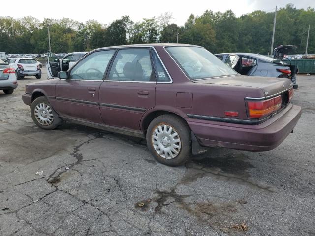 4T1SV21EXMU434615 - 1991 TOYOTA CAMRY DLX 勃艮第红 照片 2