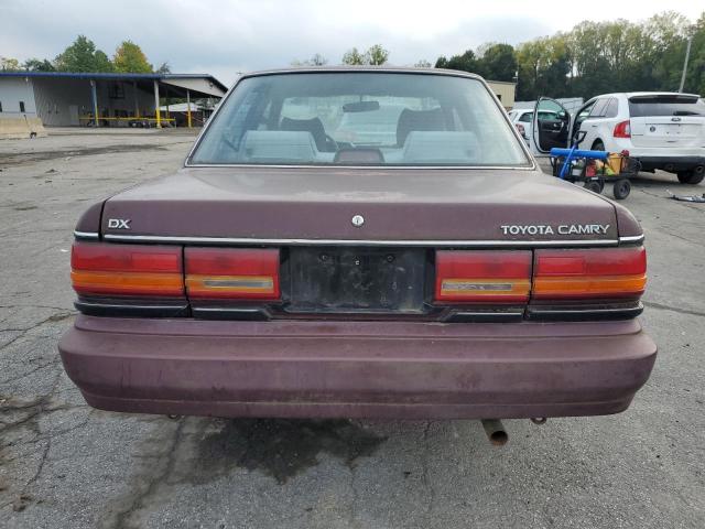 4T1SV21EXMU434615 - 1991 TOYOTA CAMRY DLX 勃艮第红 照片 6