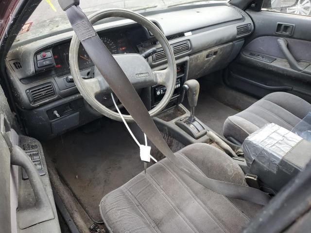 4T1SV21EXMU434615 - 1991 TOYOTA CAMRY DLX 勃艮第红 照片 8