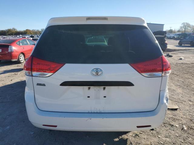 5TDZK3DC1DS383358 - 2013 TOYOTA SIENNA WHITE photo 6