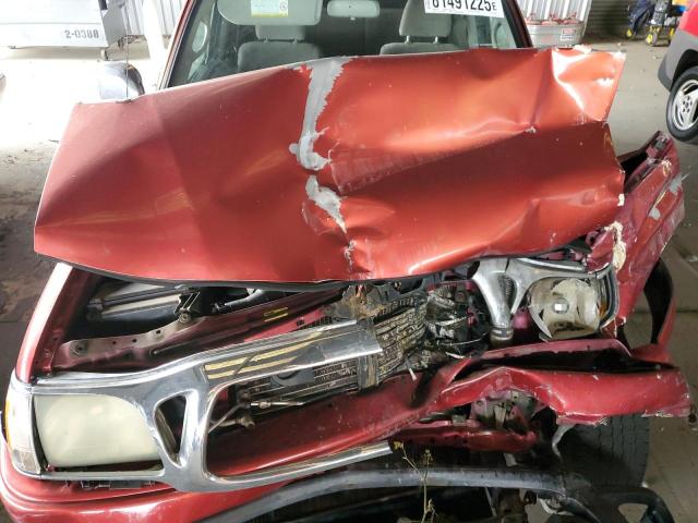 5TEHN72N83Z193217 - 2003 TOYOTA TACOMA DOUBLE CAB წითელი ფოტო 11