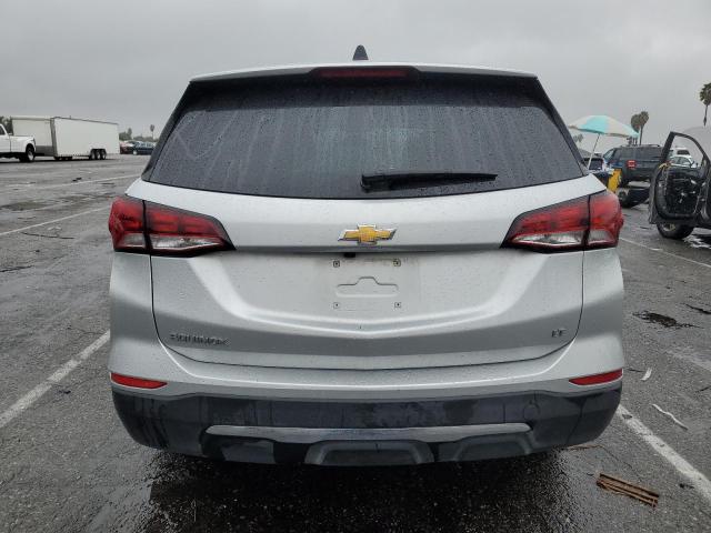 3GNAXKEV0NL236536 - 2022 CHEVROLET EQUINOX LT SILVER photo 6