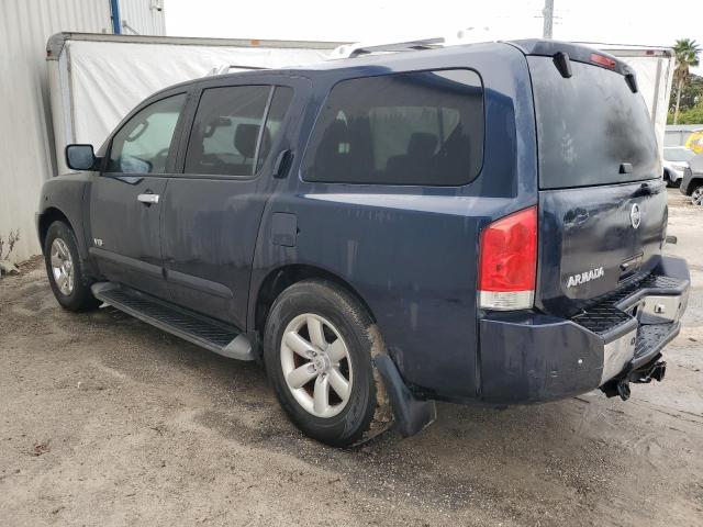 5N1BA08A57N707042 - 2007 NISSAN ARMADA SE BLUE photo 2