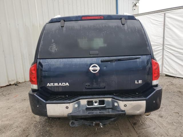 5N1BA08A57N707042 - 2007 NISSAN ARMADA SE BLUE photo 6