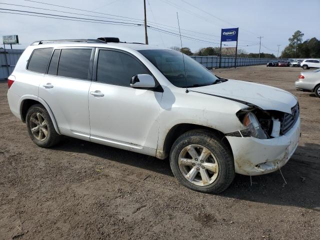 5TDZK3EH7AS008872 - 2010 TOYOTA HIGHLANDER WHITE photo 4