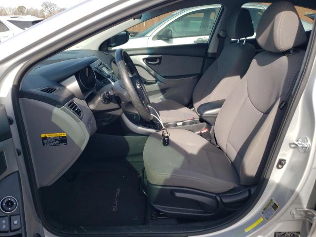 KMHDH4AE1EU090413 - 2014 HYUNDAI ELANTRA SE SILVER photo 7