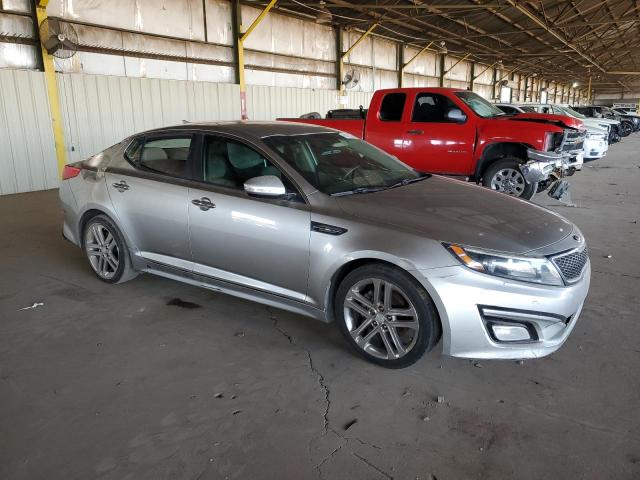 KNAGM4A76F5526860 - 2015 KIA OPTIMA LX SILVER photo 4