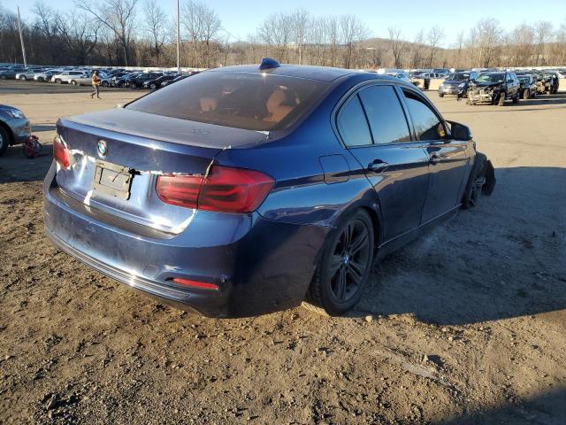 WBA8E3C57GK504070 - 2016 BMW 328 XI SULEV BLUE photo 3
