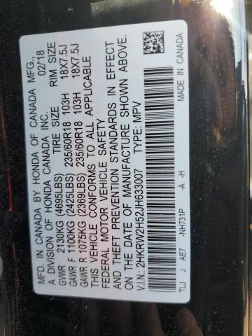 2HKRW2H52JH633007 - 2018 HONDA CR-V EX Қара фото 13