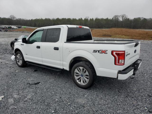 1FTEW1CP8HFB85443 - 2017 FORD F150 SUPERCREW WHITE photo 2