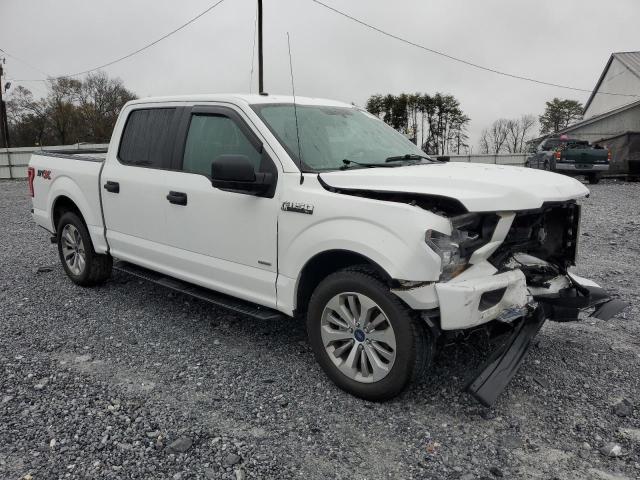 1FTEW1CP8HFB85443 - 2017 FORD F150 SUPERCREW WHITE photo 4