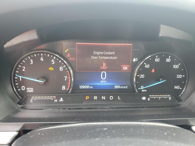 1FMSK8DH2MGA25802 - 2021 FORD EXPLORER XLT Червоний фото 9