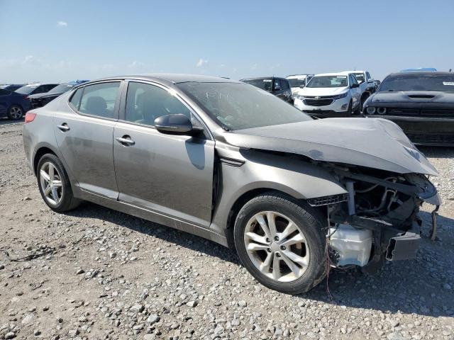 5XXGN4A77CG064686 - 2012 KIA OPTIMA EX GRAY photo 4