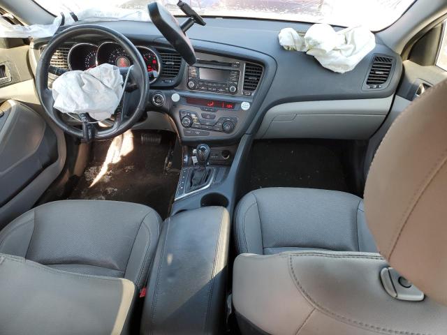5XXGN4A77CG064686 - 2012 KIA OPTIMA EX GRAY photo 8