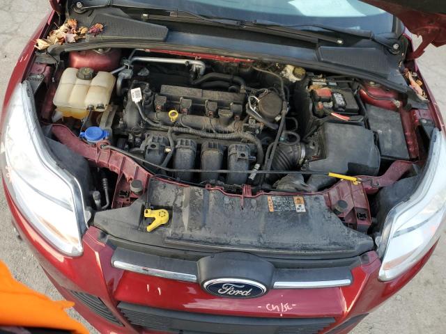 1FADP3F27EL275500 - 2014 FORD FOCUS SE BURGUNDY photo 11