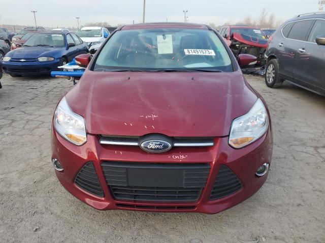 1FADP3F27EL275500 - 2014 FORD FOCUS SE BURGUNDY photo 5