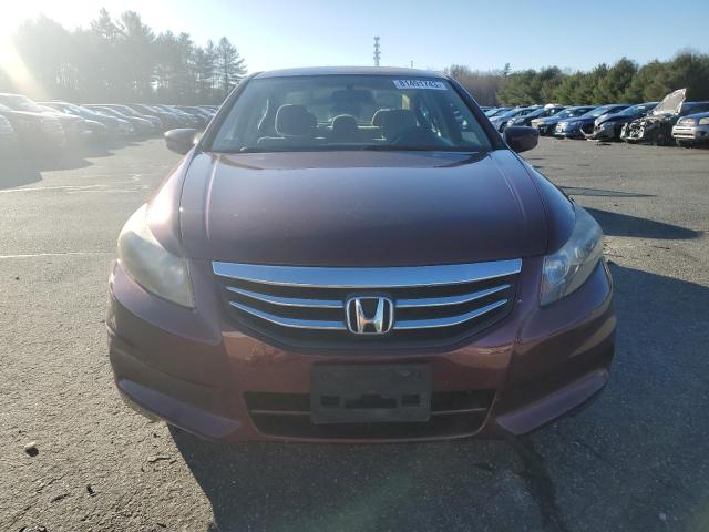 1HGCP2F38BA151642 - 2011 HONDA ACCORD LX MAROON photo 5