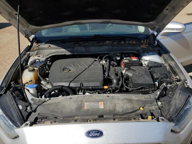 3FA6P0HD0FR221643 - 2015 FORD FUSION SE SILVER photo 11