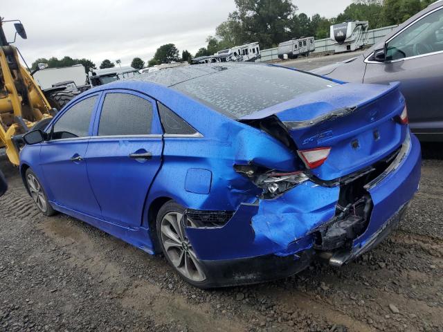 5NPEC4AB5DH770465 - 2013 HYUNDAI SONATA SE Bleu photo 2