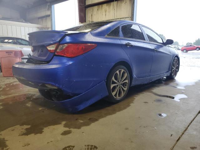 5NPEC4AB5DH770465 - 2013 HYUNDAI SONATA SE Bleu photo 3