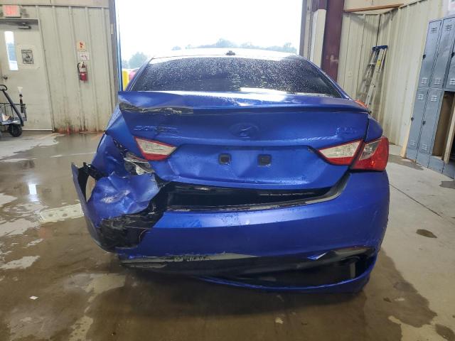 5NPEC4AB5DH770465 - 2013 HYUNDAI SONATA SE Bleu photo 6