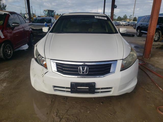 1HGCP2F74AA088458 - 2010 HONDA ACCORD EX WHITE photo 5