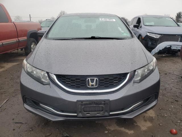 19XFB2F55EE261576 - 2014 HONDA CIVIC LX GRAY photo 5