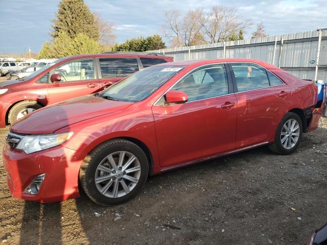 4T4BF1FK0ER363857 - 2014 TOYOTA CAMRY L RED photo 1