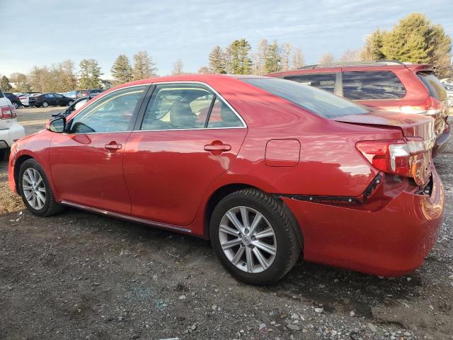 4T4BF1FK0ER363857 - 2014 TOYOTA CAMRY L RED photo 2