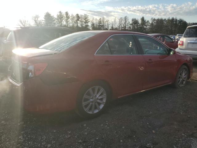 4T4BF1FK0ER363857 - 2014 TOYOTA CAMRY L RED photo 3