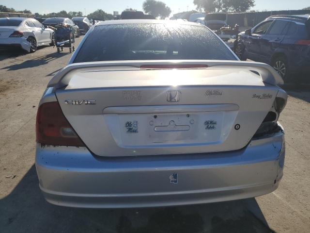 1HGEM22633L032405 - 2003 HONDA CIVIC LX Srebrny zdjęcie 6
