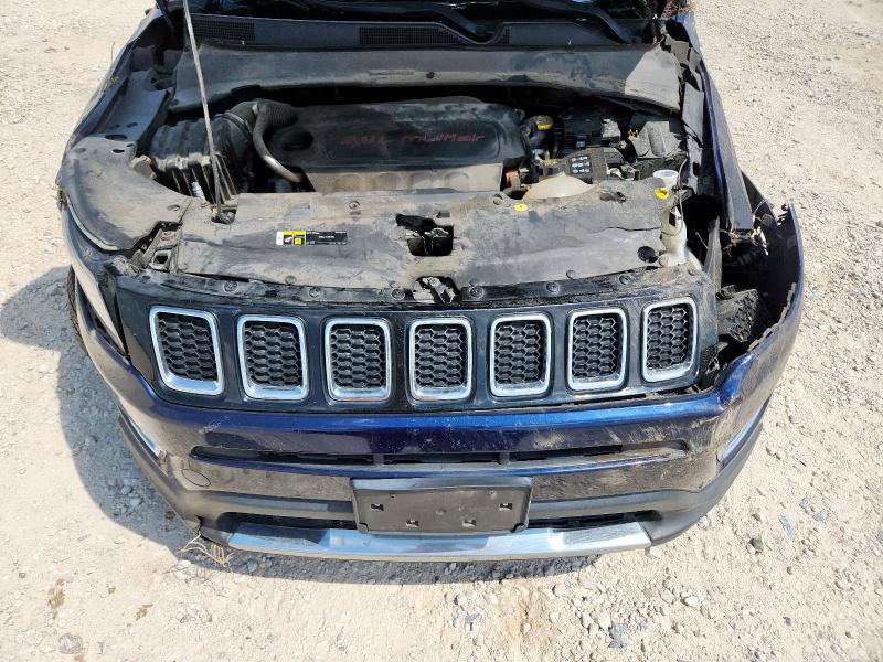 3C4NJCCB7JT248073 - 2018 JEEP COMPASS LIMITED ლურჯი ფოტო 12