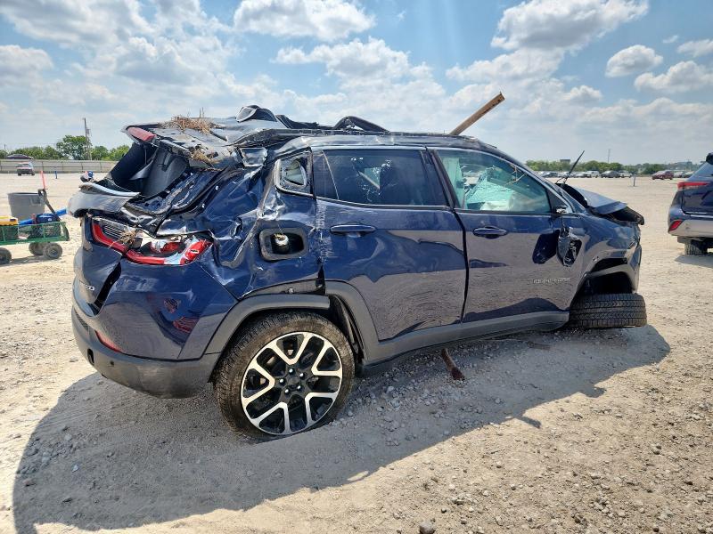 3C4NJCCB7JT248073 - 2018 JEEP COMPASS LIMITED ლურჯი ფოტო 3