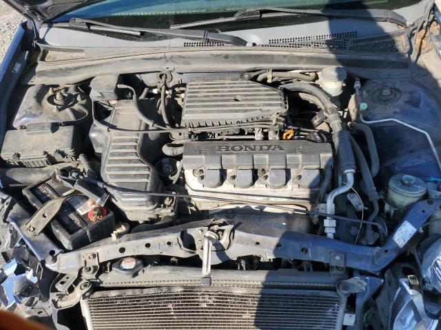 JHMES16554S001288 - 2004 HONDA CIVIC LX BLUE photo 11