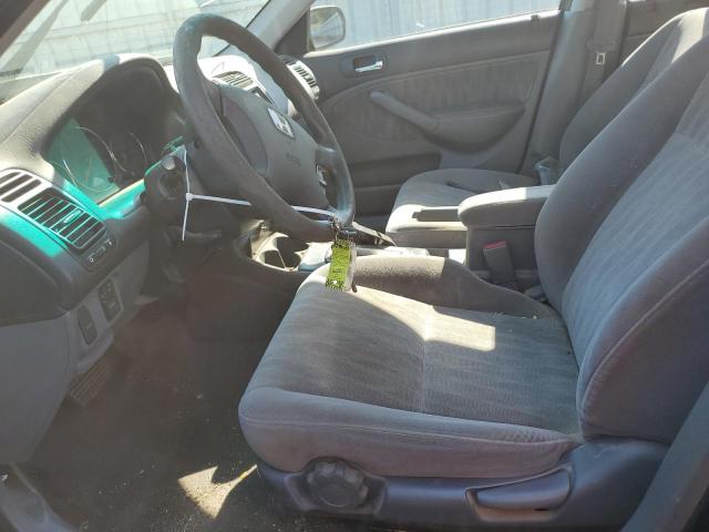 JHMES16554S001288 - 2004 HONDA CIVIC LX BLUE photo 7