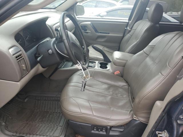 1J4GW48N74C319785 - 2004 JEEP GRAND CHER LAREDO Կապույտ լուսանկար 7
