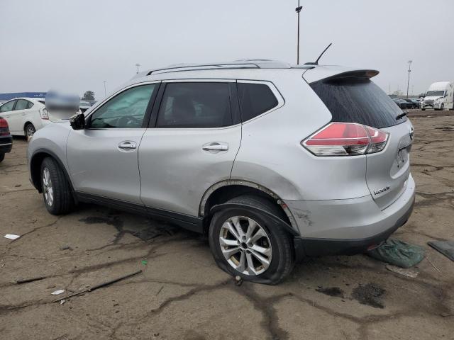 5N1AT2MV5EC754462 - 2014 NISSAN ROGUE S SILVER photo 2