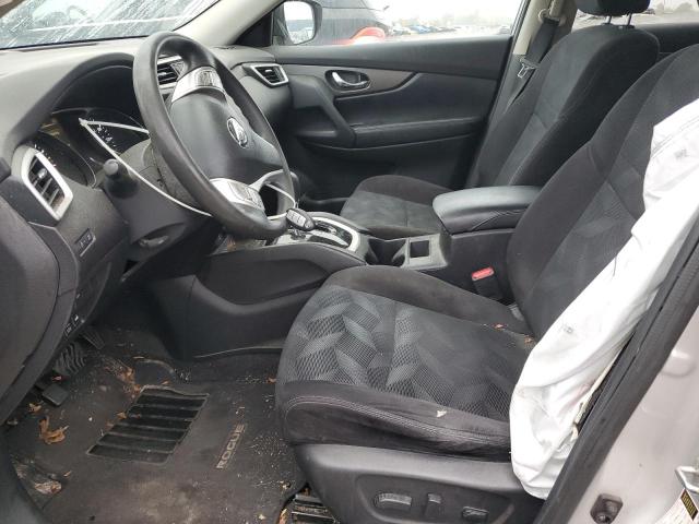 5N1AT2MV5EC754462 - 2014 NISSAN ROGUE S SILVER photo 7