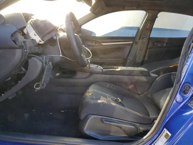 SHHFK7H6XKU415528 - 2019 HONDA CIVIC EX ლურჯი ფოტო 7