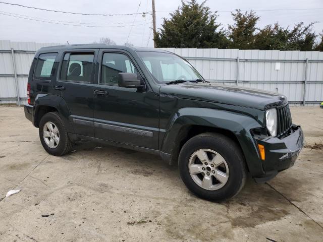 1J4PN2GK3BW592846 - 2011 JEEP LIBERTY SPORT GREEN photo 4