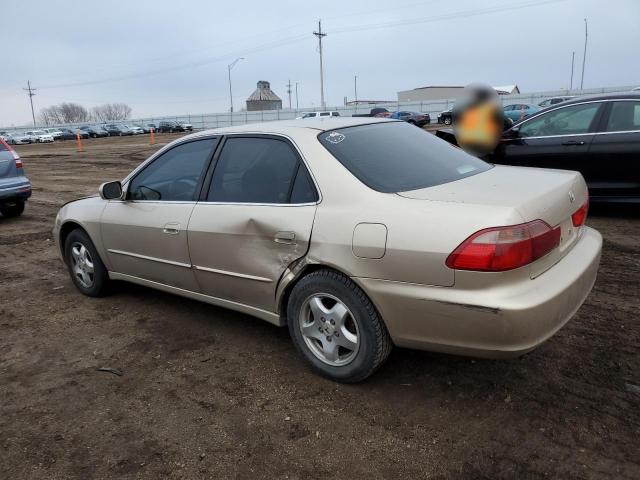 1HGCG1659YA091164 - 2000 HONDA ACCORD EX TAN photo 2