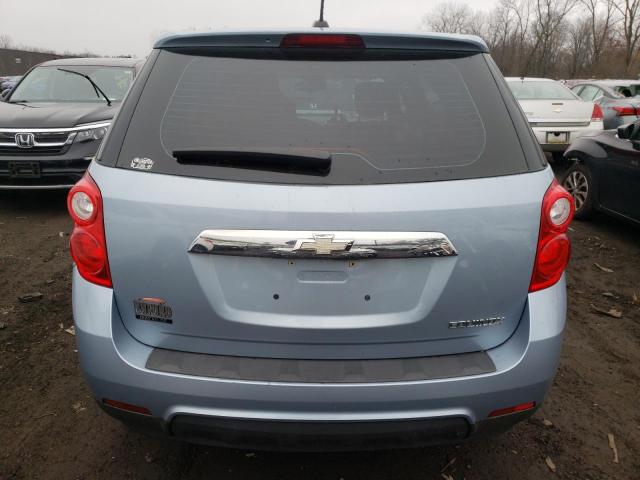 2GNALAEKXF6175309 - 2015 CHEVROLET EQUINOX LS BLUE photo 6