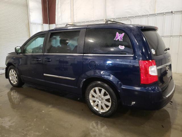 2C4RC1BGXER303430 - 2014 CHRYSLER TOWN & COU TOURING BLUE photo 2