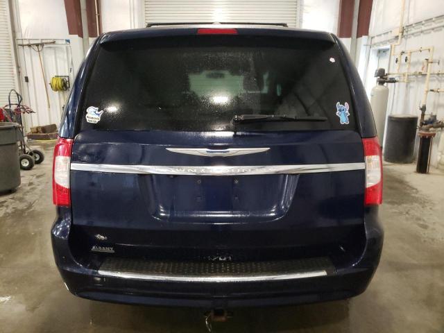2C4RC1BGXER303430 - 2014 CHRYSLER TOWN & COU TOURING BLUE photo 6