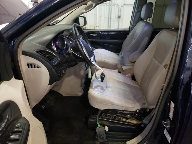 2C4RC1BGXER303430 - 2014 CHRYSLER TOWN & COU TOURING BLUE photo 7