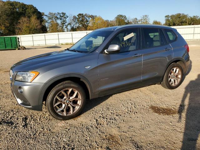 5UXWX7C53DL980557 - 2013 BMW X3 XDRIVE35I GRAY photo 1